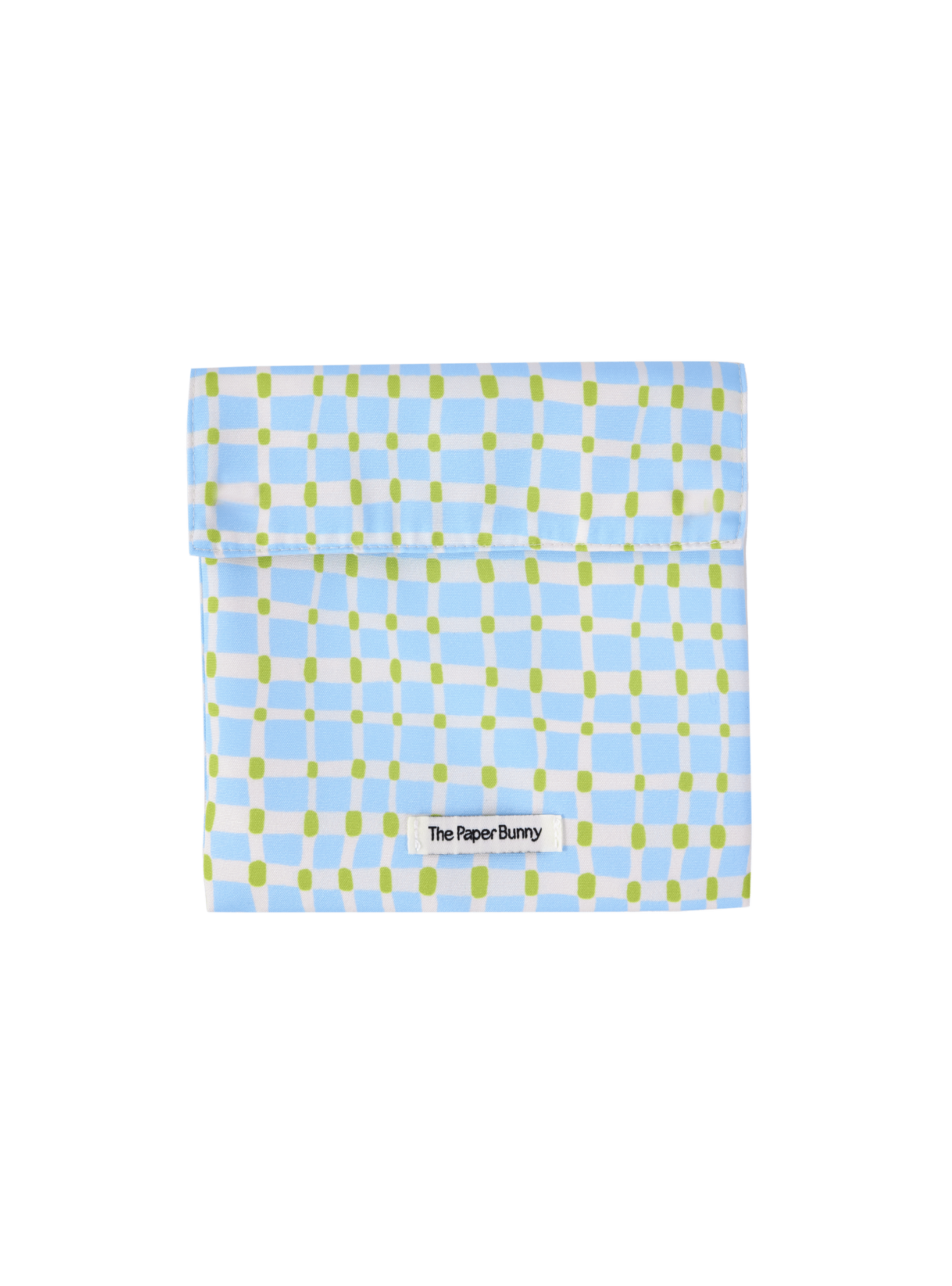 Regular Pocket Pouch (Plaid Sky)