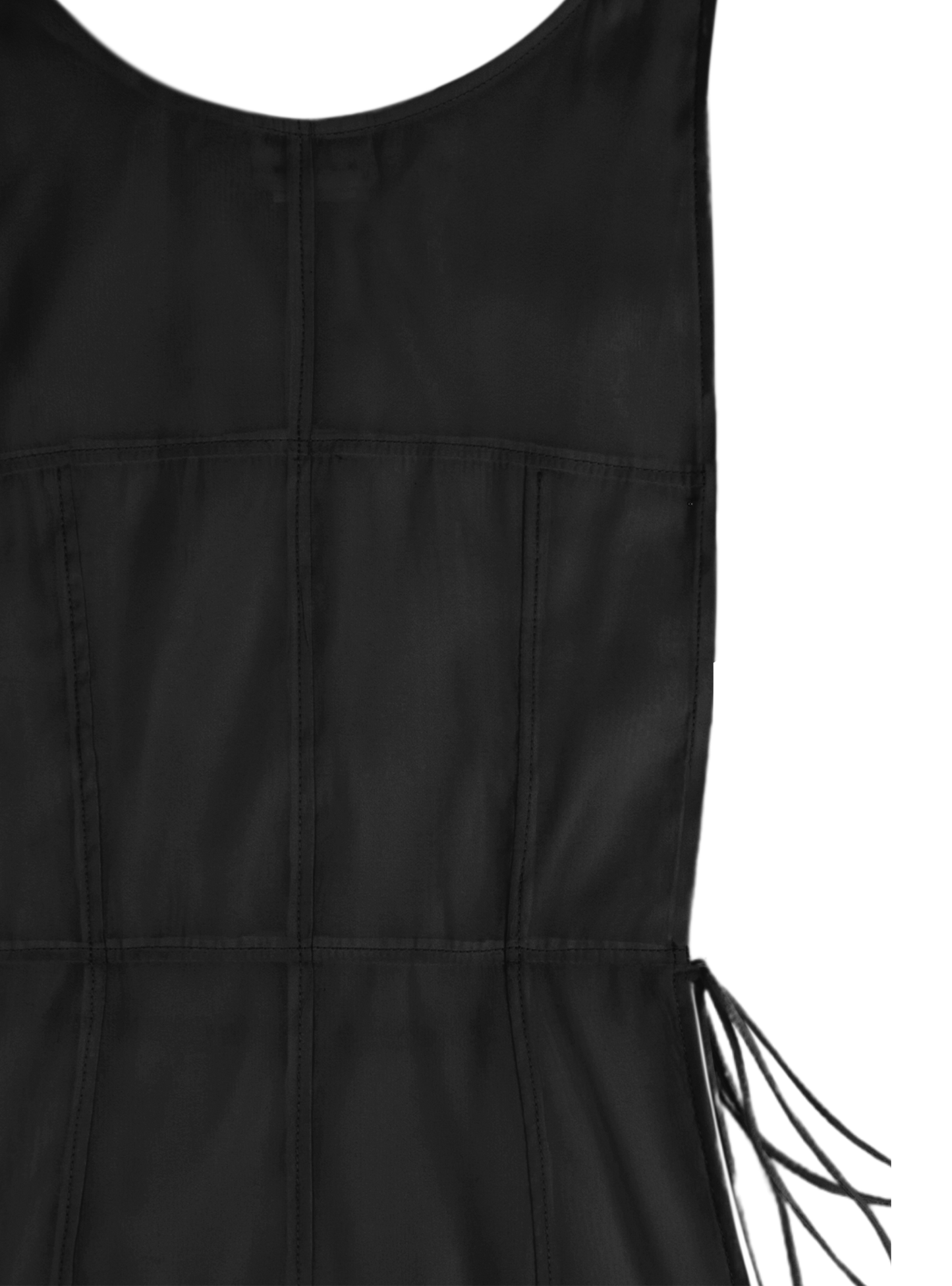 Side Tie Layer Top (Smoke)