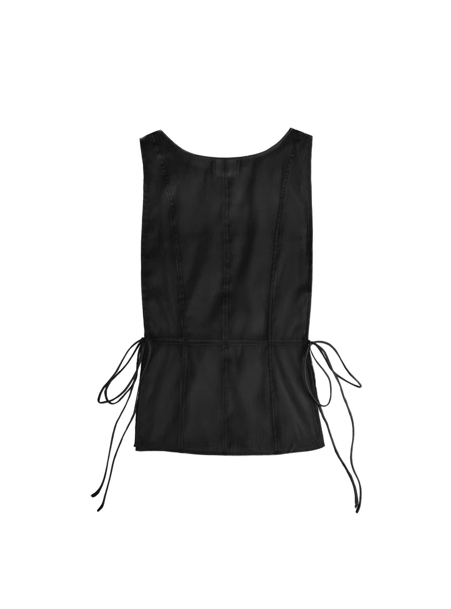Side Tie Layer Top (Smoke)