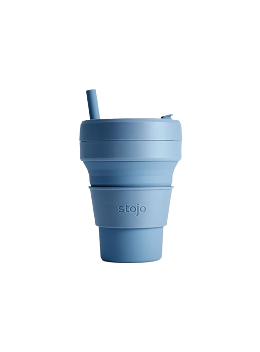 Stojo Collapsible Cup Biggie 16oz/470ml (Steel)