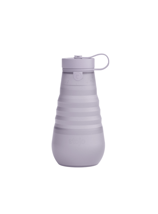 Stojo Collapsible Water Bottle (Translucent Lilac)