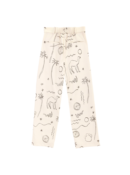 Studio Resort Pants (Oasis Cream)