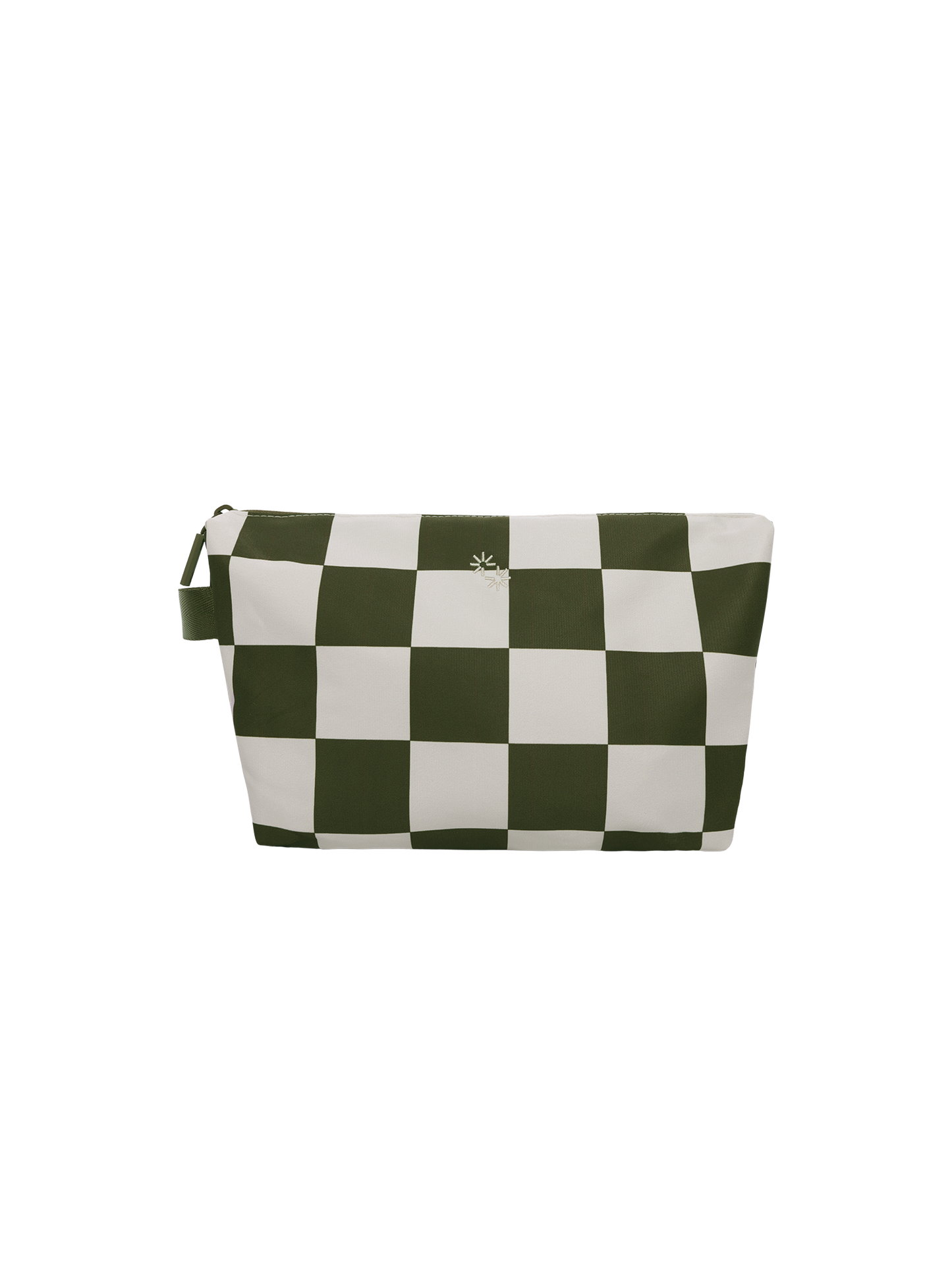 Travel Pouches (Checkerboard Olive)