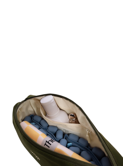 Travel Pouches (Checkerboard Olive)