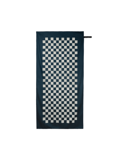 Travel Towel (Checkered Navy)