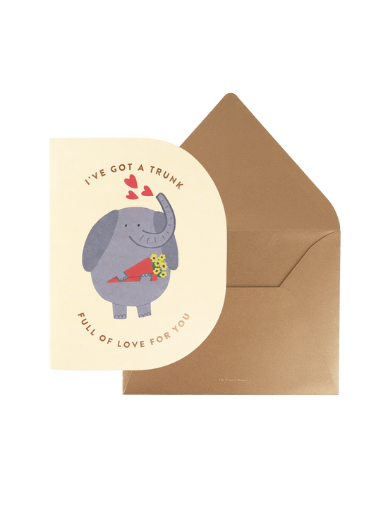 Trunk Full of Love Greeting Card