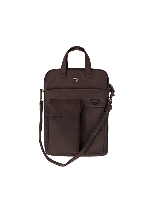 Utility Laptop Bag 13.3 (Recraft Gloss Porcini)