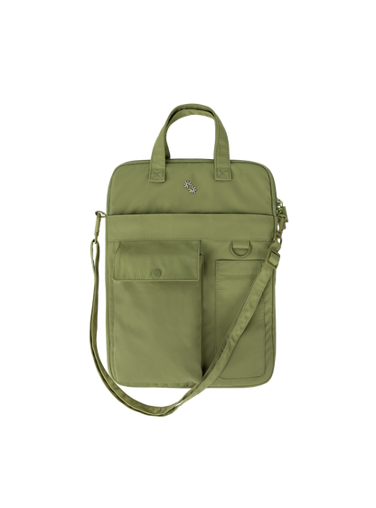 Utility Laptop Bag 15 (Recraft Gloss Matcha)