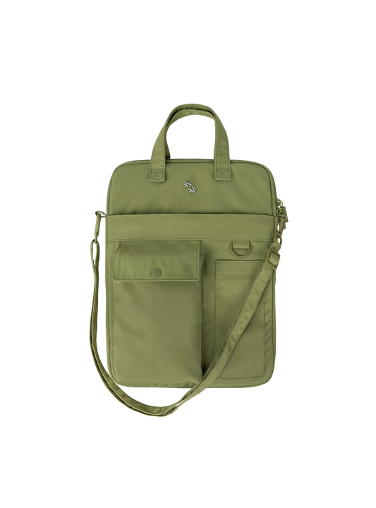 Utility Laptop Bag 15 (Recraft Gloss Matcha)