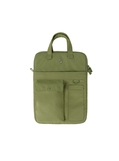 Utility Laptop Bag 15 (Recraft Gloss Matcha)